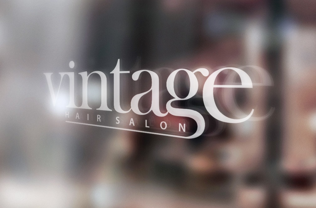 vintage-hair-salon-signage